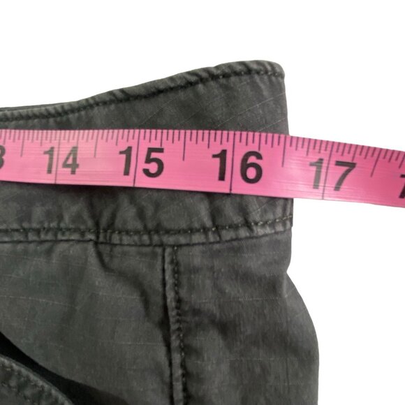 EDDIE BAUER Women Mid Rise Shorts Sz 10 Gray Hiking Outdoors Casual 38-8 - Picture 5 of 9